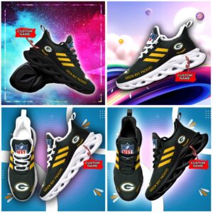 NFL Green Bay Packers Max Soul Sneaker Custom Name Ver 7