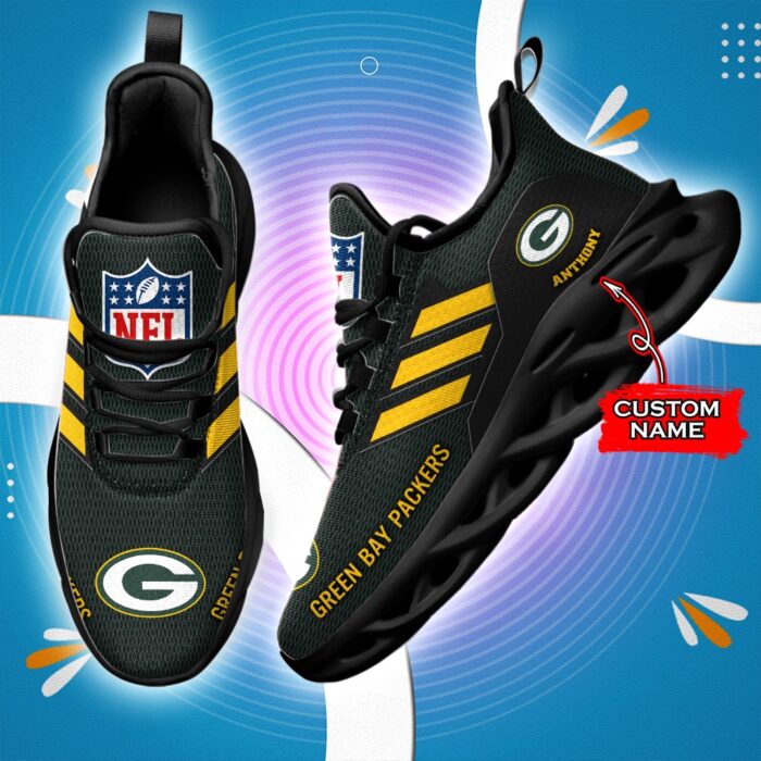 NFL Green Bay Packers Max Soul Sneaker Custom Name Ver 7