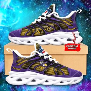 NFL Minnesota Vikings Max Soul Sneaker Custom Name Ver 6