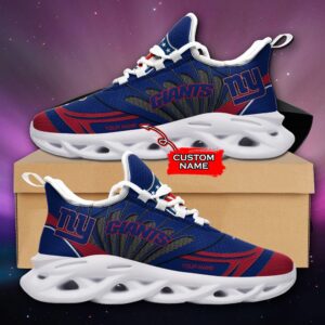 NFL New York Giants Max Soul Sneaker Custom Name Ver 8