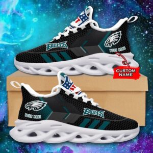 NFL Philadelphia Eagles Max Soul Sneaker Custom Name 43M1