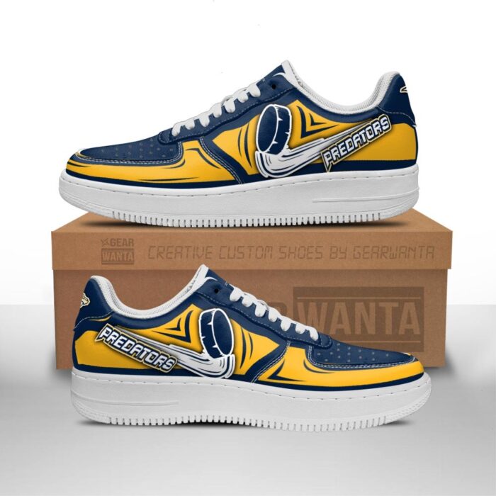 Nashville Predators Air Sneakers Custom For Fans
