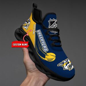 Nashville Predators Personalized NHL New Max Soul Shoes