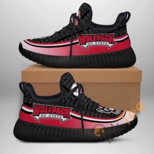 Nc State Wolfpack Custom Shoes Personalized Name Yeezy Sneakers