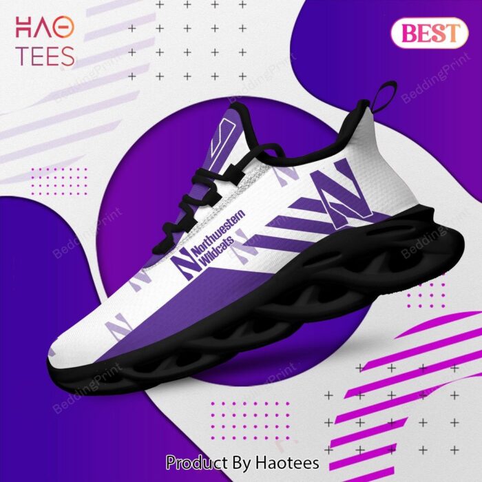 Northwestern Wildcats NCAA Violet Mix White Max Soul Shoes