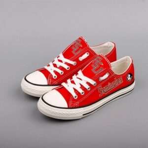 Novelty Design Florida State Seminoles Shoes Low Top Canvas Shoes