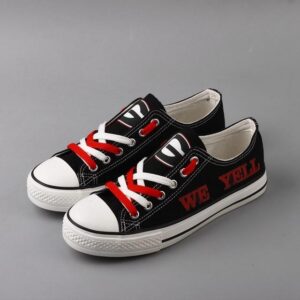 Novelty Design Georgia Bulldogs Shoes Low Top Canvas Shoes