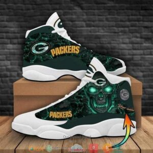 Personalized Green Bay Packers Nfl Teams Football Air Jordan 13 Sneaker Shoes