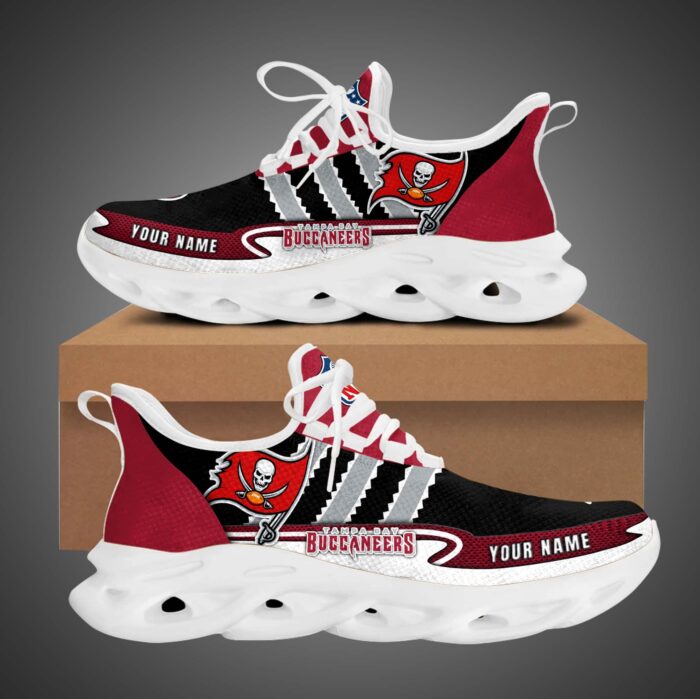 Personalized NFL Tampa Bay Buccaneers Max Soul Shoes