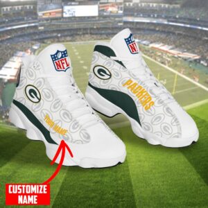 Personalized Nfl Green Bay Packers Air Jordan 13 Shoes