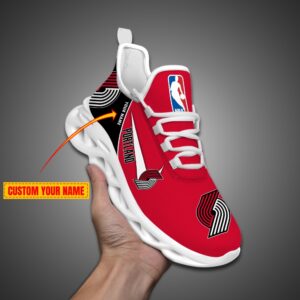 Portland Trail Blazers Personalized NBA Max Soul Shoes