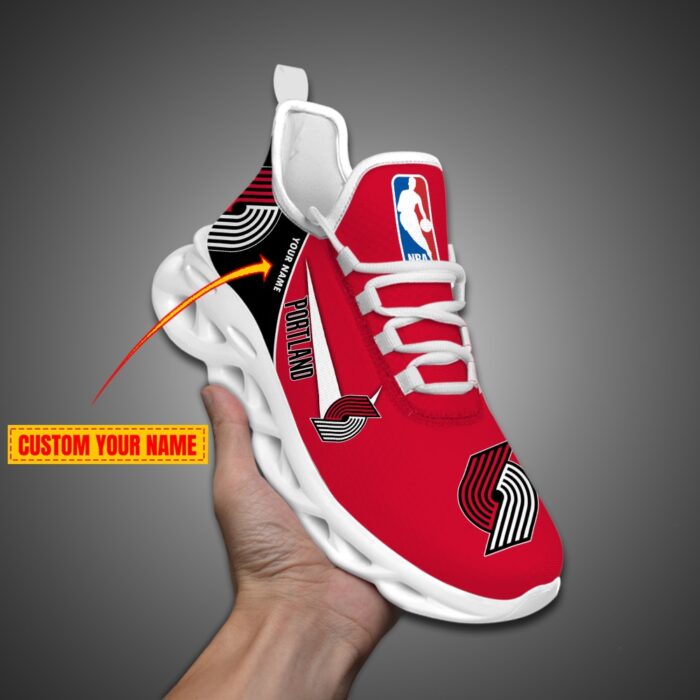 Portland Trail Blazers Personalized NBA Max Soul Shoes