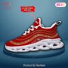 San Francisco 49ers NFL Red Color Max Soul Shoes Fan Gift