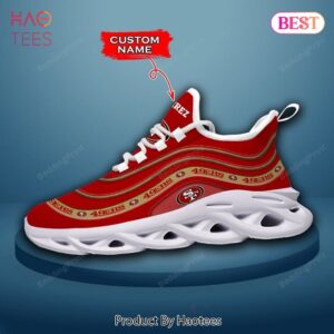 San Francisco 49ers NFL Red Color Max Soul Shoes Fan Gift