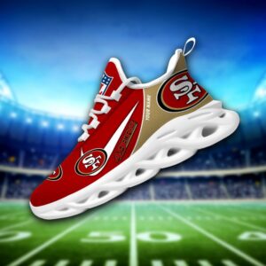 San Francisco 49ers Personalized Luxury NFL Max Soul Shoes 281122