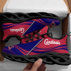 St. Louis Cardinals Black Max Soul Shoes