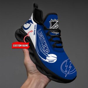 Tampa Bay Lightning Personalized NHL New Max Soul Shoes