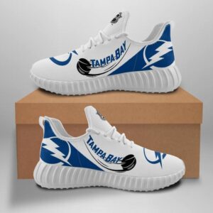 Tampa Bay Lightning Unisex Sneakers New Sneakers Hockey Custom Shoes Tampa Bay Lightning Yeezy Boost