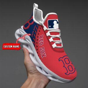 USA MLB Boston Red Sox Max Soul Sneaker Custom Name 87K2023