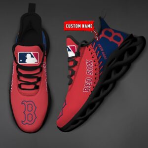 USA MLB Boston Red Sox Max Soul Sneaker Custom Name 87K2023