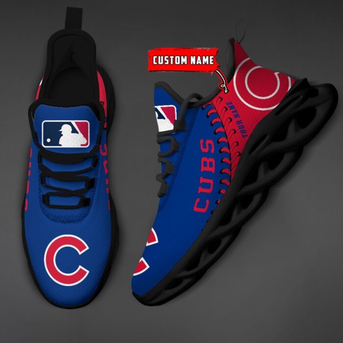 USA MLB Chicago Cubs Max Soul Sneaker Custom Name 87K2023