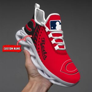 USA MLB Cincinnati Reds Max Soul Sneaker Custom Name 87K2023