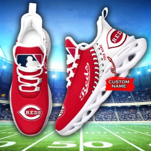 USA MLB Cincinnati Reds Max Soul Sneaker Custom Name Ver 1