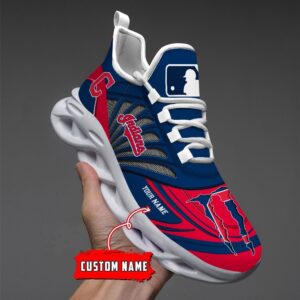 USA MLB Cleveland Indians Max Soul Sneaker Custom Name 88K2023