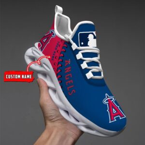 USA MLB Los Angeles Angels Max Soul Sneaker Custom Name 87K2023