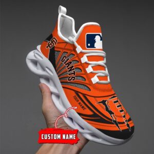 USA MLB San Francisco Giants Max Soul Sneaker Custom Name 88K2023