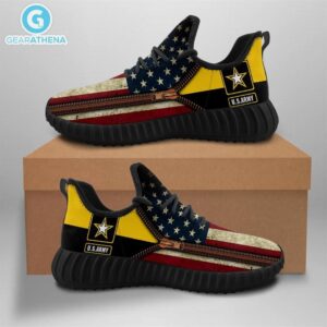 Us Army Yeezy Black Shoes Sport Sneakers Yeezy Shoes