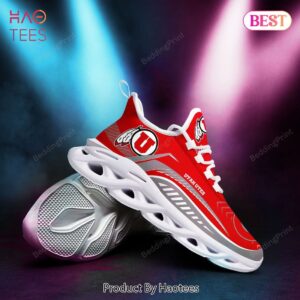 Utah Utes NCAA Red Mix Grey Max Soul Shoes