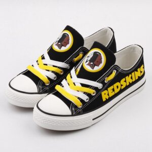 Washington Redskins Men's Shoes Low Top Canvas Shoes