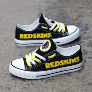 Washington Redskins Men's Shoes Low Top Canvas Shoes