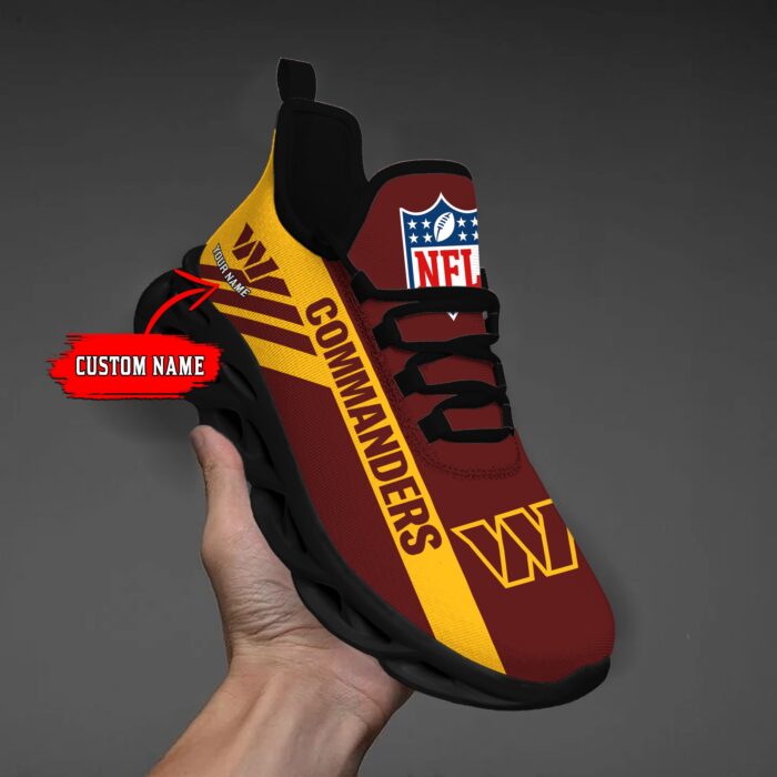 Washington Redskins Personalized Max Soul Shoes